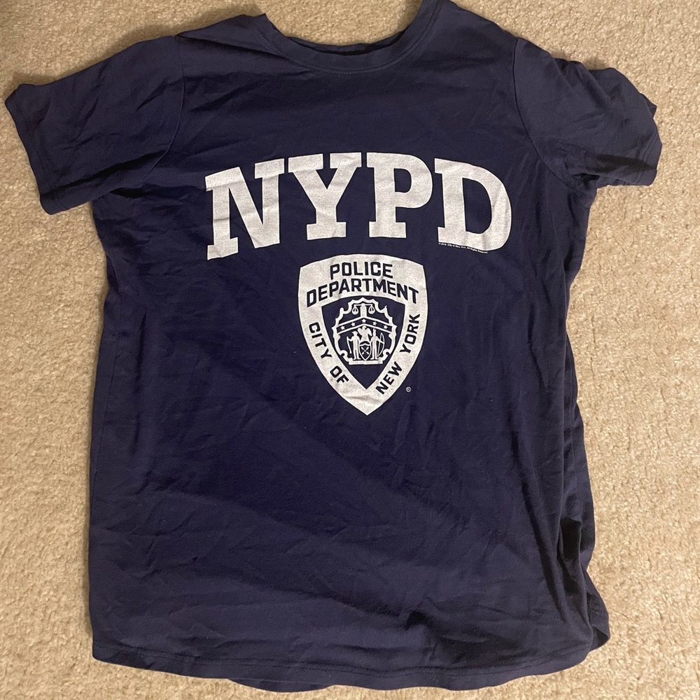 Small NYPD tshirt womens